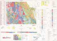 SG56-06 Maryborough QLD Geological Map (1st Edition) (1992)