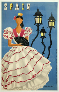 Vintage Travel Poster: Visit Spain