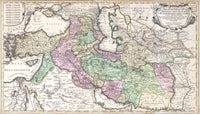 1730 Persia Historical Map