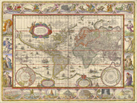 1635 World Historical Map