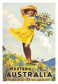 Vintage Travel Poster: Visit Western Australia 1
