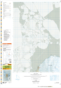 MD13 Cape Bird Topographic Map by Land Information New Zealand (2012)