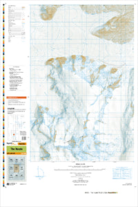 MN06 The Nozzle Topographic Map by Land Information New Zealand (2012)