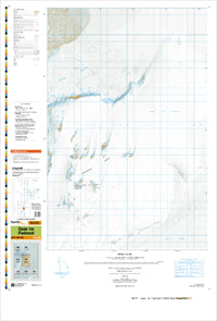 MN07 Gawn Ice Piedmont Topographic Map by Land Information New Zealand (2012)