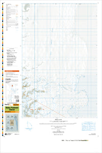 MB09 Oates Piedmont Glacier Topographic Map by Land Information New Zealand (2012)