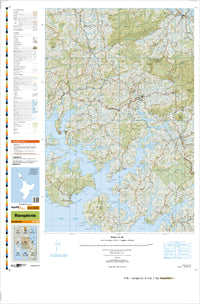 AY30 Maungaturoto Topographic Map by Land Information New Zealand (2011)