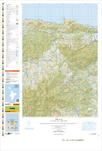 BD44 Potaka Topographic Map by Land Information New Zealand (2009)