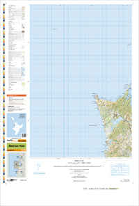 BE31 Albatross Point Topographic Map by Land Information New Zealand (2009)