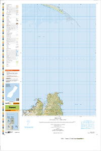 BN25 Totaranui Topographic Map by Land Information New Zealand (2009)
