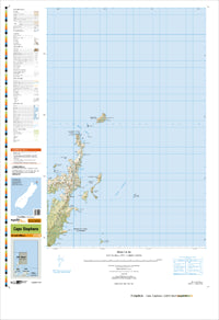BN29 & BN28 Cape Stephens Topographic Map by Land Information New Zealand (2013)