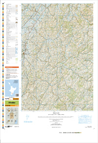 BN35 Alfredton Topographic Map by Land Information New Zealand (2009)