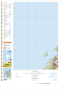 BP31 Porirua Topographic Map by Land Information New Zealand (2012)