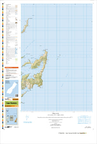 BP30 & BQ30 Cape Koamaru Topographic Map by Land Information New Zealand (2009)