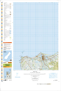 BR20 Westport Topographic Map by Land Information New Zealand (2010)
