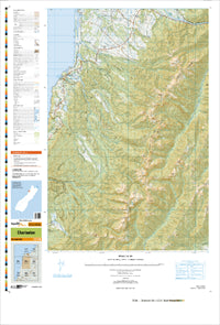 BS20 Charleston Topographic Map by Land Information New Zealand (2010)