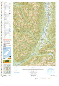 BT22 Springs Junction Topographic Map by Land Information New Zealand (2010)