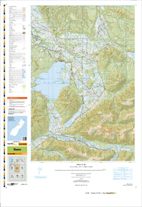 BU20 Moana Topographic Map by Land Information New Zealand (2013)