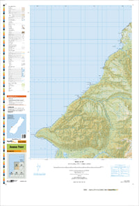 BZ09 Awarua Point Topographic Map by Land Information New Zealand (2009)