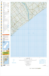 BZ20 Clandeboye Topographic Map by Land Information New Zealand (2013)