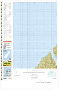 CB06 Mount Elder Topographic Map by Land Information New Zealand (2009)