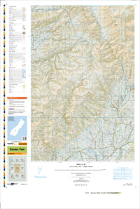 CB14 Dunstan Park Topographic Map by Land Information New Zealand (2013)