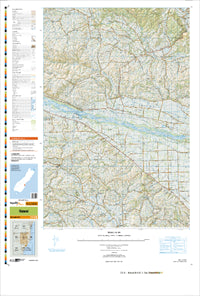 CB18 Ikawai Topographic Map by Land Information New Zealand (2013)