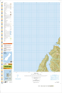 CC05 Colonial Head Topographic Map by Land Information New Zealand (2010)