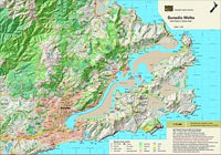 Dunedin Walks Topographic Map (1st Edition) by NewTopo (2009)