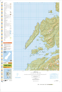 CE04 Anchor Island Topographic Map by Land Information New Zealand (2011)