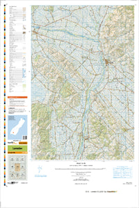 CE10 Lumsden Topographic Map by Land Information New Zealand (2009)