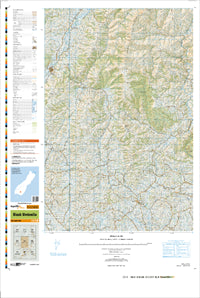 CE12 Black Umbrella Topographic Map by Land Information New Zealand (2013)