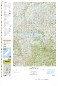 CE15 Waitahuna Topographic Map by Land Information New Zealand (2013)