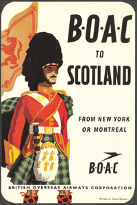 Vintage Travel Poster: Visit Scotland 1