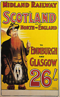 Vintage Travel Poster: Visit Scotland 3