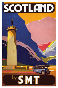 Vintage Travel Poster: Visit Scotland 5