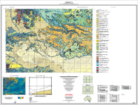 SG5310 Abminga SA Geological Map (2012)