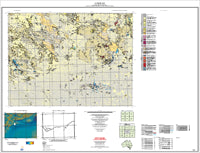 SG5216 Lindsay SA Geological Map (2012)