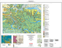 SG5315 Oodnadatta SA Geological Map (2012)
