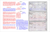 South Pacific Ocean Pilot Chart for February 1998