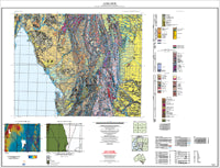 SI5409 Adelaide SA Geological Map (2012)