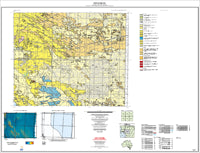 SI5414 Pinnaroo SA Geological Map (2012)
