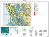 SJ5402 Naracoorte SA Geological Map (2012)
