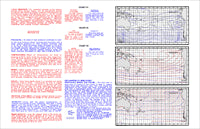 South Pacific Ocean Pilot Chart for August 1998
