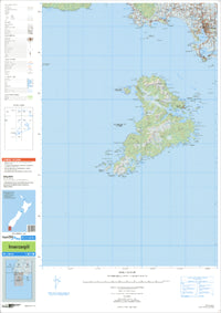 Invercargill Topographic Map by Land Information New Zealand (2009)