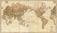 1819 World Historical Map