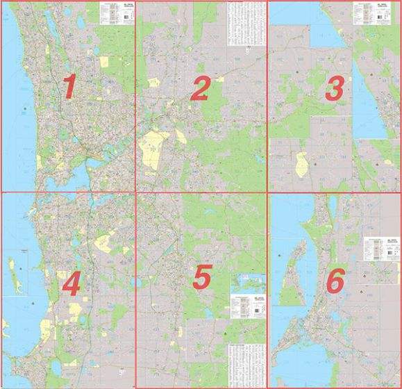 Buy Perth 6 Sheet Road Map by Universal Publishers (2015) – The Chart ... Buy Perth 6 Sheet Road Map by Universal Publishers (2015) – The Chart ...