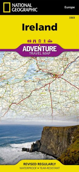 Ireland Adventure Map Road Map (1st Edition) by National Geographic (2011)