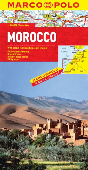 Marco Polo Morocco Road Map by Marco Polo (2012)