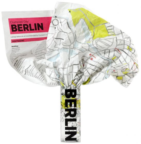 Berlin Crumpled City Map by Palomar (2010)