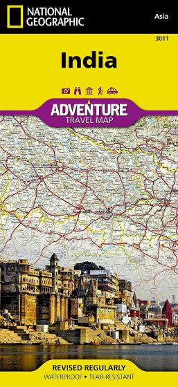 India Adventure Road Map by National Geographic (2011)